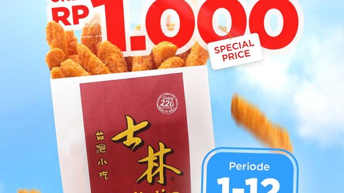 Promo Shihlin ShopeePay Sweet Potato Fingers Rp1.000 berlaku 1–12 Oktober 2025 di outlet tertentu dengan kuota terbatas