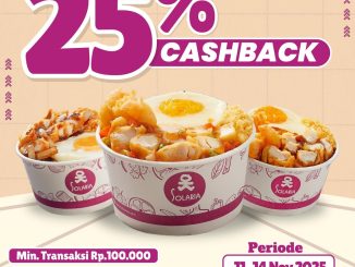 Promo Solaria Cashback 25% pakai Blu by BCA untuk Express Bowl, hemat hingga Rp. 25.000