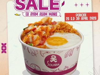 Promo Solaria GoFood Flash Sale Express Bowl Rp. 23.200 menu Ayam Asam Manis di aplikasi GoFood
