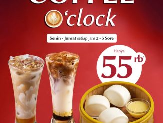 Promo Ta Wan Happy Hour Coffee Paket Lengkap Rp. 55.000 dengan kopi dan mantau