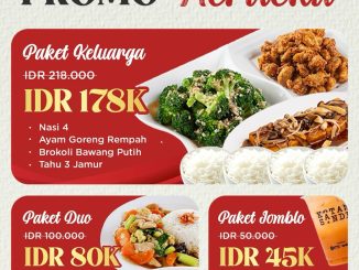 Promo Tofu Singapore Merdeka mulai Rp45000 berlaku Senin–Jumat sampai 31 Agustus 2025