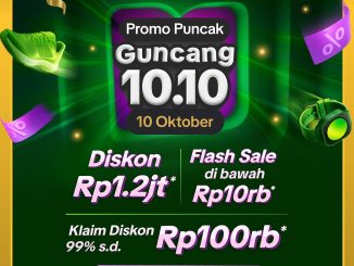 Promo Tokopedia Puncak Guncang 10.10 Diskon Hingga Rp. 1,2 Juta 3