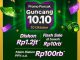Promo Tokopedia Puncak Guncang 10.10 Diskon Hingga Rp. 1,2 Juta 2