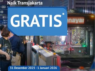 Promo Transjakarta Sambut Tahun Baru Tarif Rp. 1,- 31 Desember 2025 – 1 Januari 2026