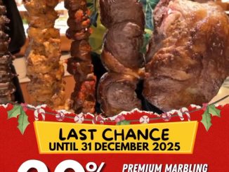 Promo Tucano's AYCE Brazilian BBQ diskon 20% pakai Mandiri debit hingga 31 Desember 2025