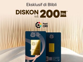 Promo UBS Gold Bar Blibli diskon hingga Rp. 200 ribu