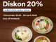 Promo Walao-Eh Spesial BCA Diskon 20% semua menu min Rp.150.000 weekday bayar via QRIS.