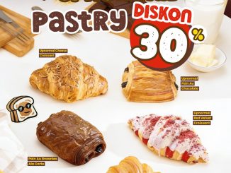 Promo Warunk Upnormal Pastry Diskon 30% untuk dine in sore hari pilihan croissant dan pastry favorit