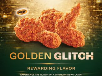 Promo Wingstop NEW Golden Glitch Flavor dengan pilihan Crunchy Wings Boneless dan Chicken Tender