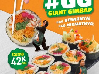 Promo Chadol Gujeolpan 2nd Anniversary Giant Gimbap cuma Rp42K