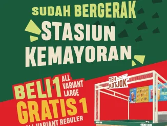 Promo Opening Teh Kotjok Kemayoran Beli 1 Gratis 1