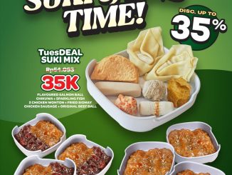 Promo Raa Cha TUESDEAL Menu Suki dan BBQ Mulai Rp. 35.000