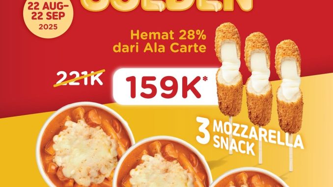 Promo Reddog Combo K-POP Golden cuma Rp 159K