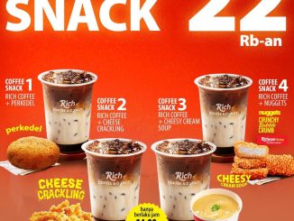 Promo Rich Coffee & Donut Coffee Snack Mulai Rp22 Ribuan 1