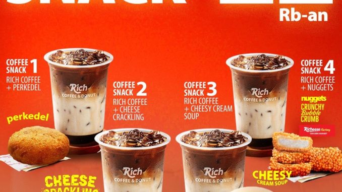 Promo Rich Coffee & Donut Coffee Snack Mulai Rp22 Ribuan 1
