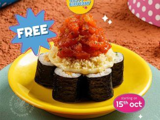 Promo Sushi Go! Birthday Treats Gratis Birthday Sushi 6