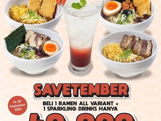 Promo Sushikun Savetember Paket Ramen + Minuman cuma Rp49.999 2
