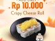 Promo Sushi Tei 10.10 Tambah +Rp10.000 dapat Crispy Cheese Roll