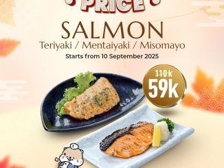Promo Sushi Tei Harga Spesial Menu Salmon cuma 59K