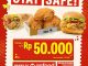 Promo Texas Chicken GoFood Stay Safe Diskon Hingga Rp 50.000