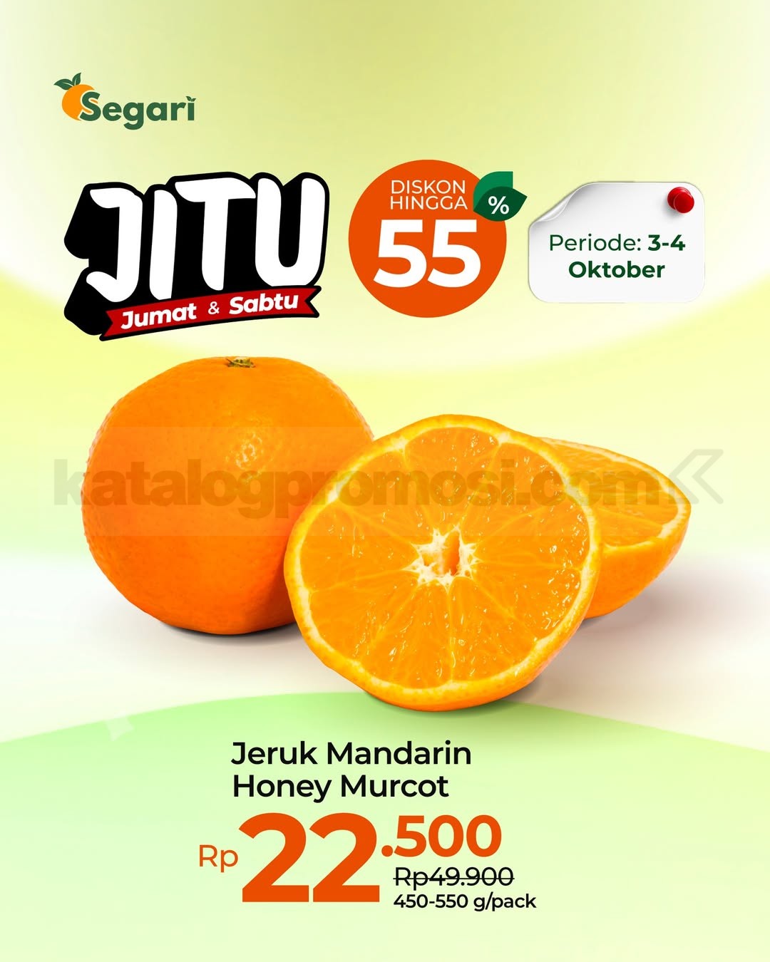 Kalender Promo Segari 1-15 Oktober 2025 Kalender Promo Segari 1-15 Oktober 2025