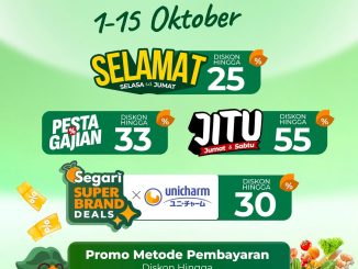 Kalender Promo Segari 1-15 Oktober 2025