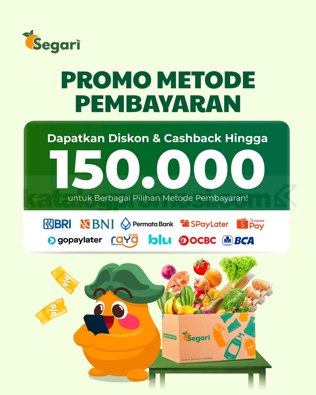 Kalender Promo Segari 1-15 Oktober 2025