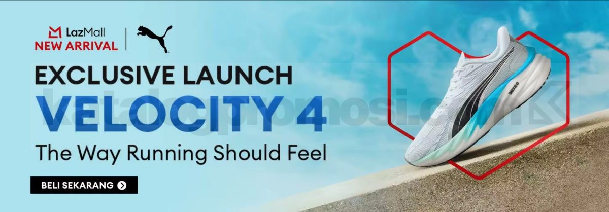 PUMA Velocity 4 - Exclusive Launch di Lazada! 
