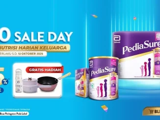Promo Abbott 10.10 di Blibli Diskon hingga 25% + Gratis Hadiah 5
