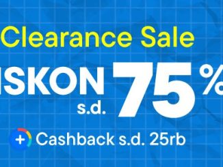 Promo Bersih Bersih Mantul di Blibli Diskon hingga 75% + Cashback 25K