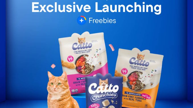 Promo Catto Premium Dry Food Exclusive Launching + Freebies di Blibli