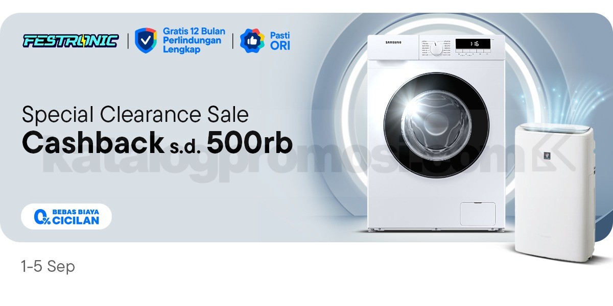 Promo Elektronik di Blibli Cashback hingga 500K 