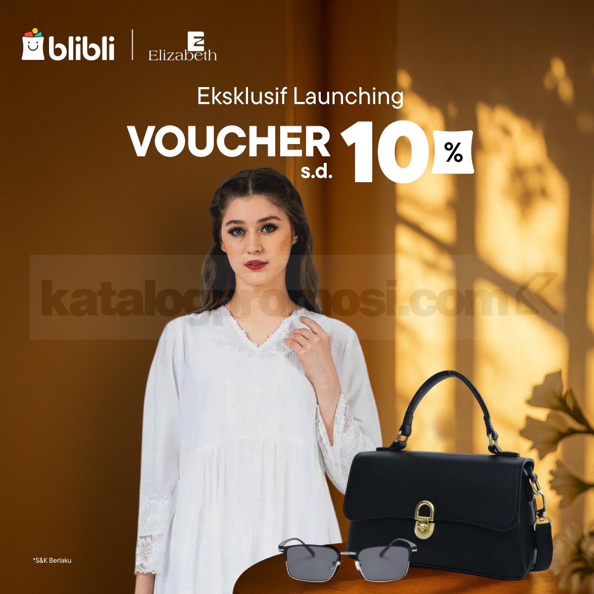 Promo Elizabeth di Blibli Voucher Diskon hingga 10%