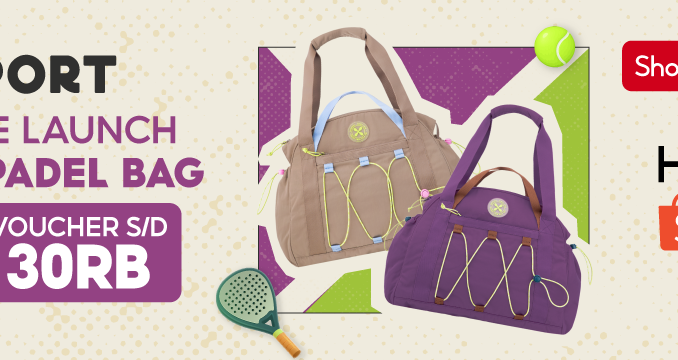 Promo Export Tennis & Padel Bag Diskon hingga 35% + Voucher 30K di Shopee