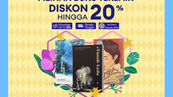 Promo Gramedia di Lazada 9.9 Sale EXTRA DISKON 20%!