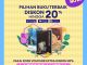Promo Gramedia di Lazada 9.9 Sale EXTRA DISKON 20%!