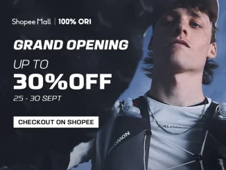 Promo Grand Opening Salomon di Shopee Diskon hingga 30% 1