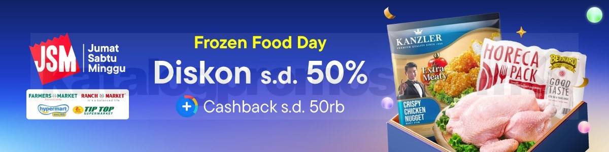 Promo JSM di Blibli Diskon hingga 50% + Cashback 50K 