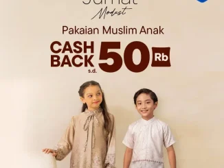 Promo Jumat Modest Blibli Cashback hingga 50K 16