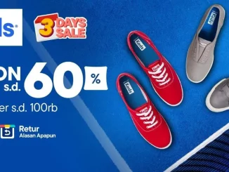 Promo Keds di Blibli Diskon hingga 60% + Voucher 100K
