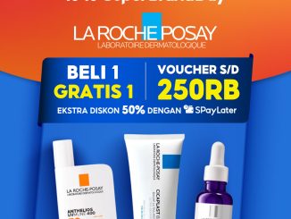 Promo La Roche Posay Beli 1 Gratis 1 + Voucher dan Ekstra Diskon di Shopee! 1