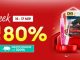 Promo LazMall Happy Week Diskon hingga 80% + Gratis Ongkir 100%