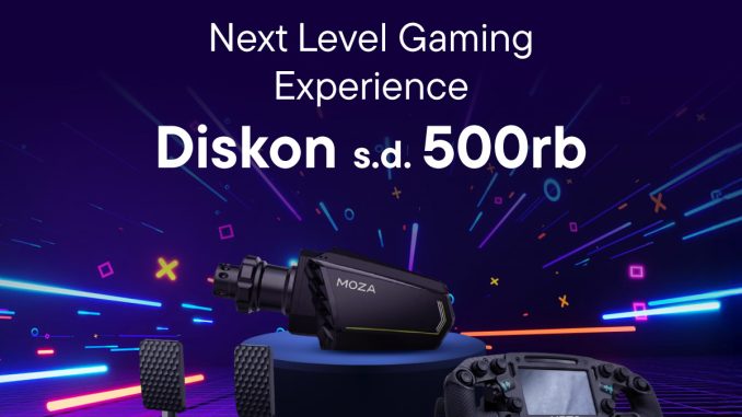 Promo MOZA Racing di Blibli Pasti Ori + Diskon hingga 500K 1