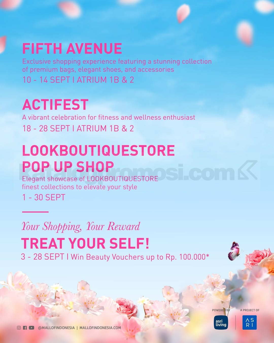 Promo Mall of Indonesia September to Remember