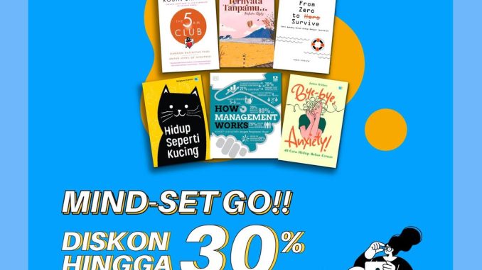 Promo Mind Set Go! di Gramedia Diskon hingga 30% 1