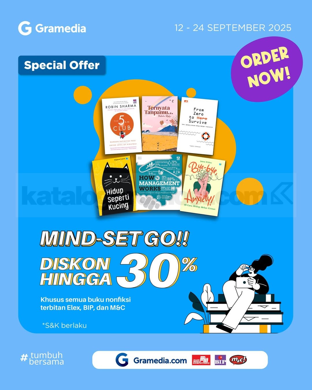 Promo Mind Set Go! di Gramedia Diskon hingga 30%