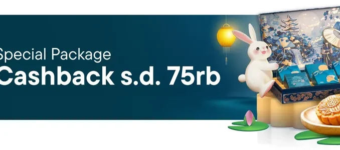 Promo Mooncake Festival Blibli Special Package + Cashback hingga 75K