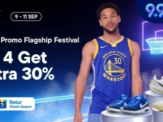 Promo NIKE di Blibli 9.9 - BELI 4 EKSTRA 30%!