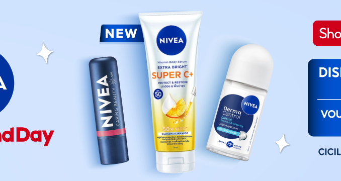 Promo Nivea di Shopee 10.10 Diskon hingga 60% + Voucher 50K 1