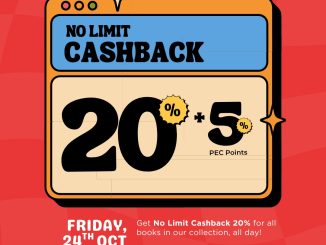 Promo Periplus Family Reading Time NO LIMIT CASHBACK 20%!